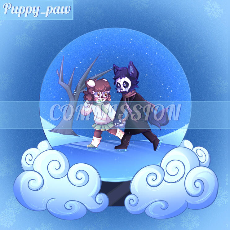 Commission for Puppy_paw